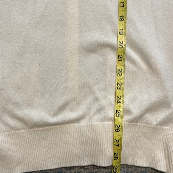 Forever 21 Boyfriend V-Neck Cream Cardigan - Picture 11 of 14